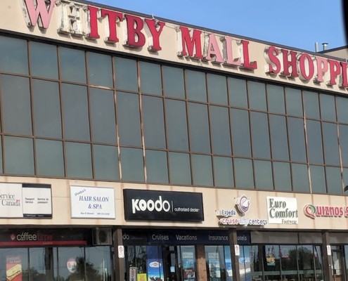 Directions to Whitby Mall